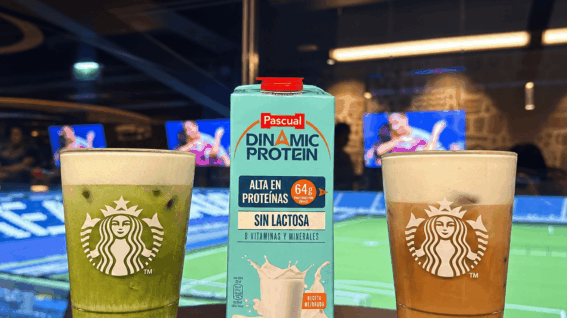 pascual dynamic protein con bebidas starbucks