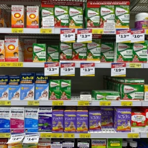 allée pharmacie : médicaments pour enfants
