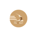 logo pilar : cercle beige et oiseau stylisé