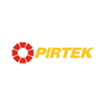 logo pirtek rouge et jaune sur fond blanc