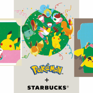 colaboración pokémon y starbucks