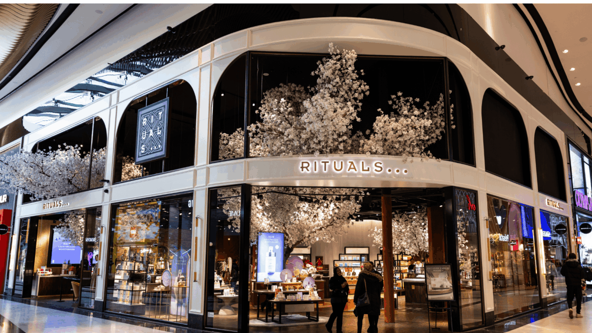 boutique rituals Élégante en centro comercial
