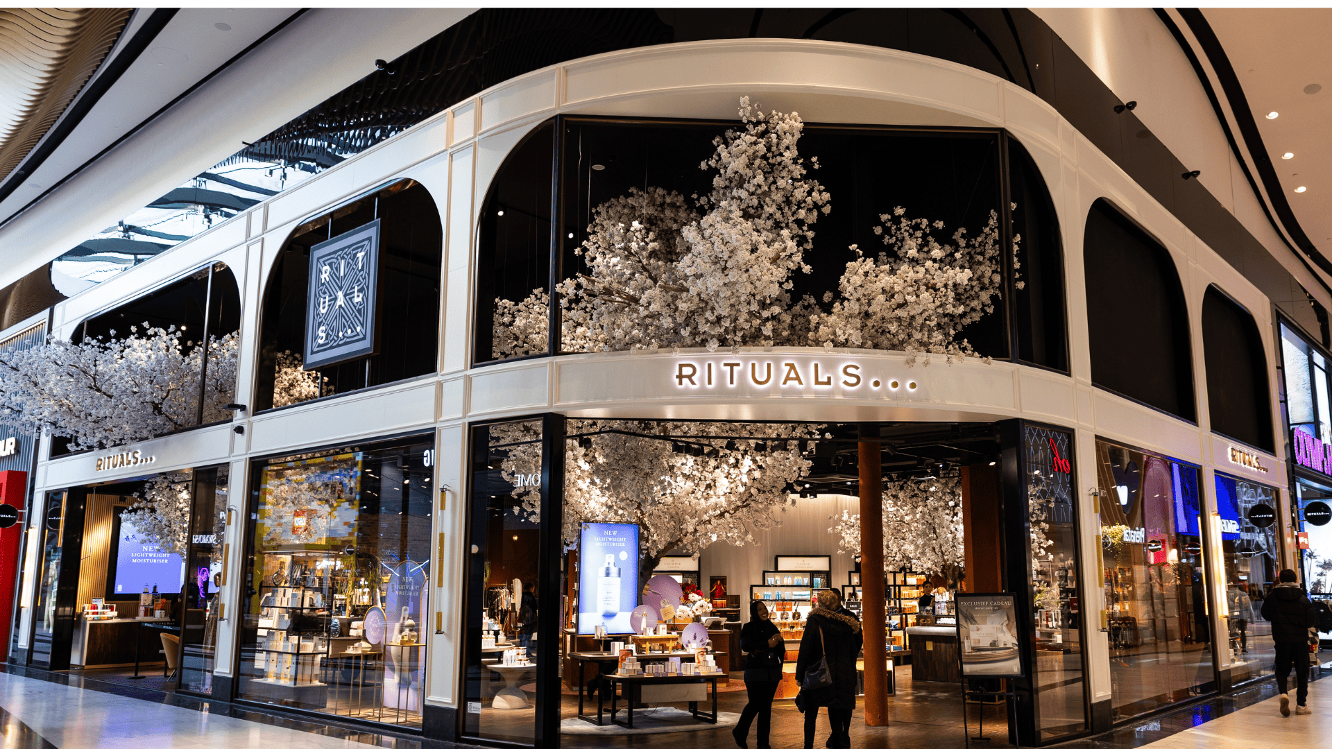 boutique rituals Élégante en centro comercial