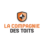 logo minimaliste d’entreprise de couverture orange et noir