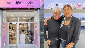 salón nails & friends beauty con dos mujeres