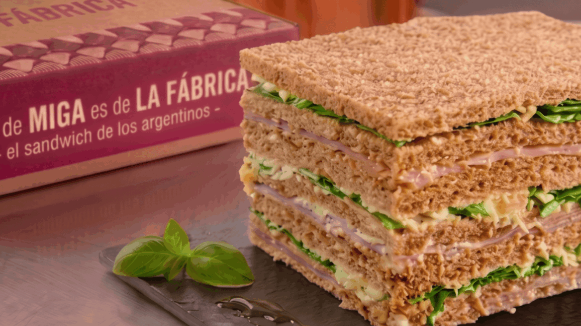 sándwich argentino de miga artesanal