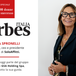 silvia spronelli tra le 100 donne vincenti di forbes italia un traguardo che valorizza tutta soloaffitti 1