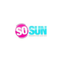 logo sosun rose et cyan moderne
