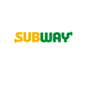 subway logo in yellow and green on white background