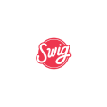 swig logo in red badge on white background
