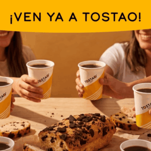 coffee break tostao con café y pan