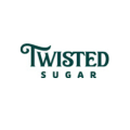 twisted sugar teal logo on white background
