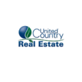 united country real estate logo branding