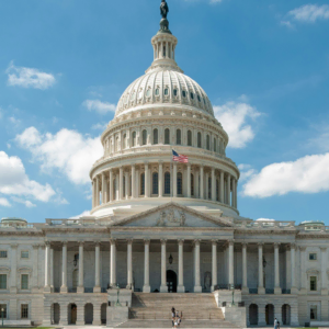united states capitol front facade and dome