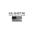 u.s. electric contractors logo noir et blanc