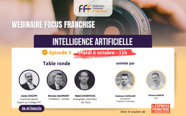 webinaire focus franchise : ia et table ronde