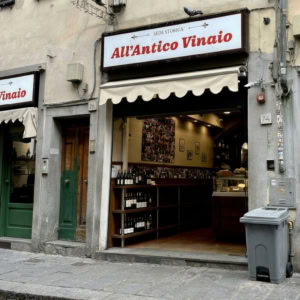 all’antico vinaio, façade historique à florence
