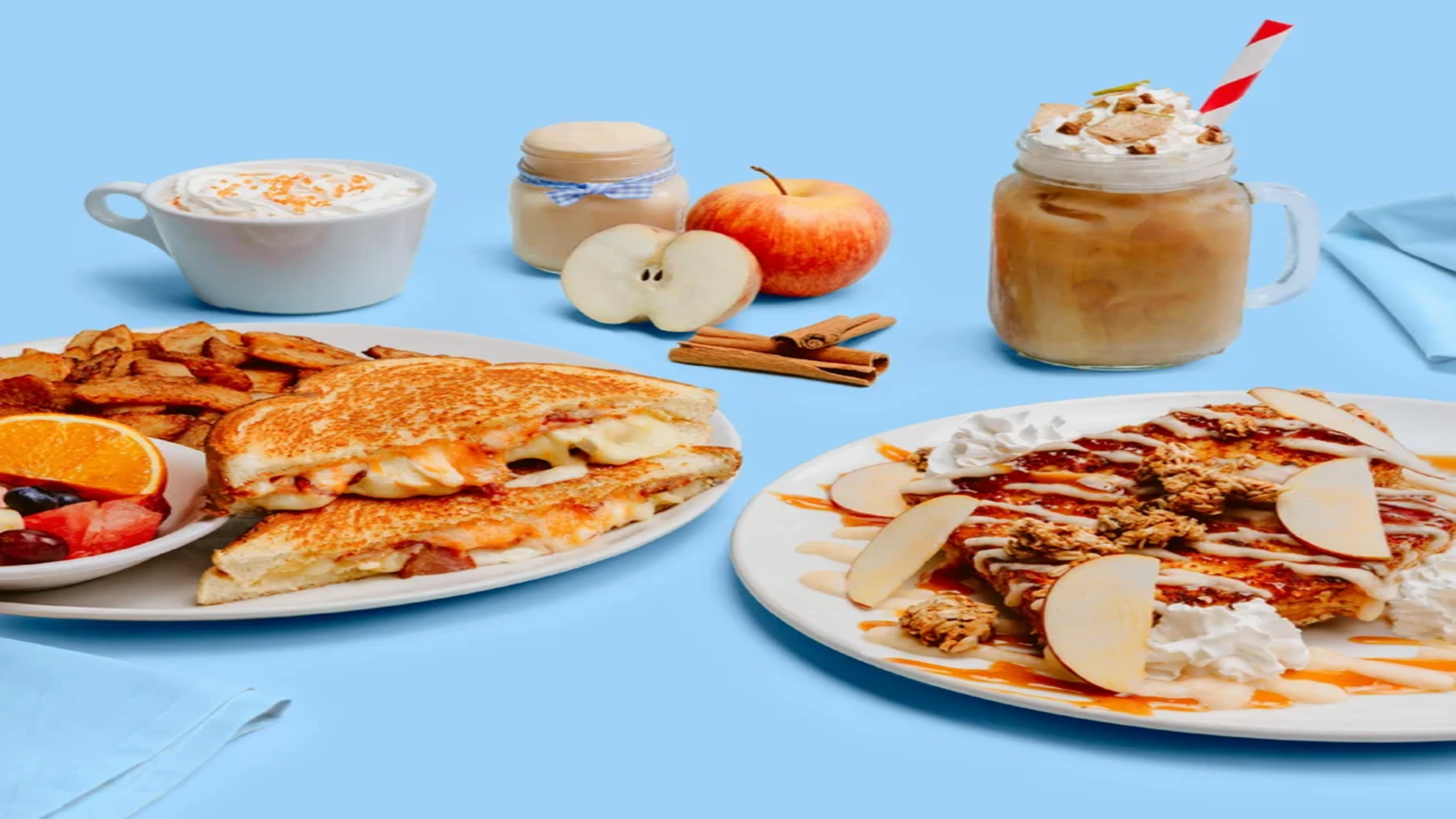 plateau gourmand aux pommes et cannelle