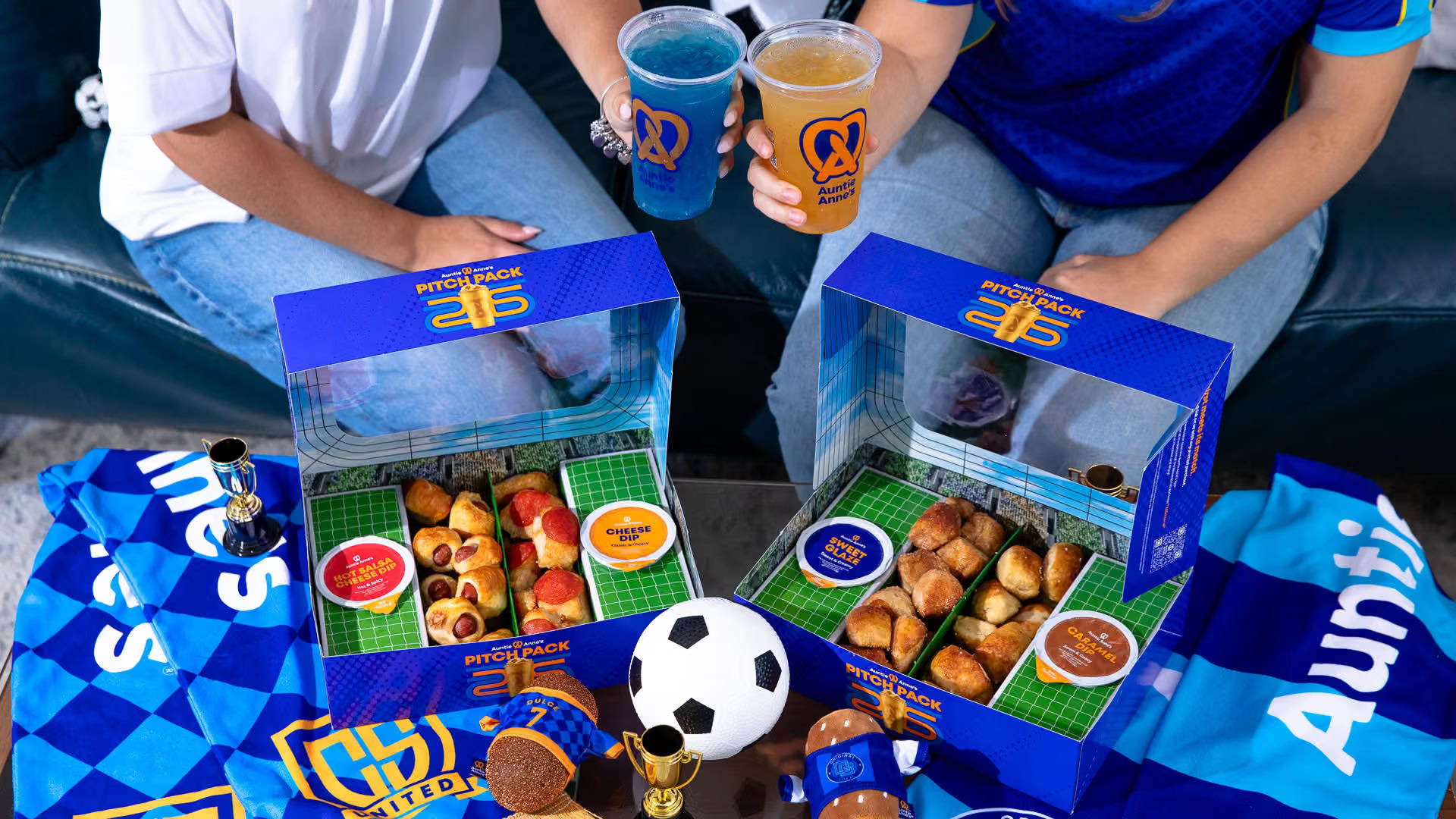 auntie anne’s pitch pack sports promo