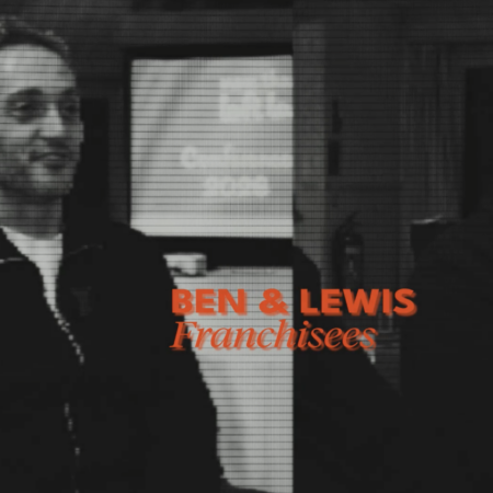 ben & lewis: franchisees in black and white