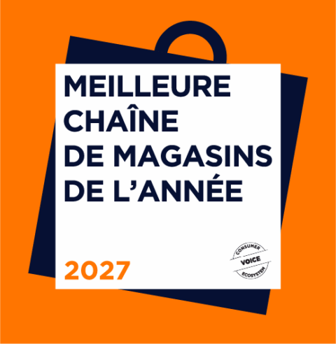 meilleure chaîne de magasins 2027, affiche récompense