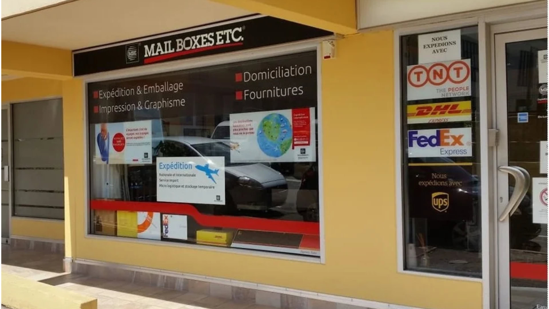 boutique mail boxes etc. : expédition et services