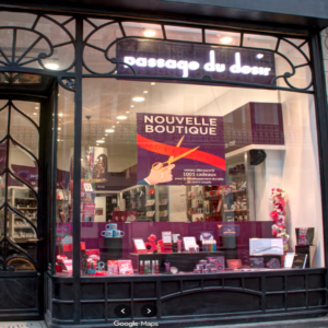 vitrine Élégante de passage du désir, centre ville