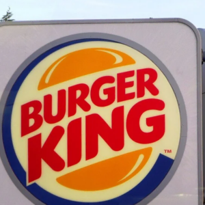 burger king sign close up outdoors
