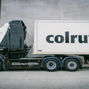 camion scania à hydrogène colruyt zéro Émission