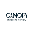canopy nursery logo, minimal modern design