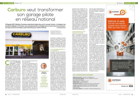 carburo : un garage pilote vers un réseau national