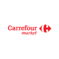 logo carrefour market rouge sur fond blanc