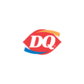 dairy queen dq logo on white background