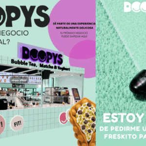 franquicia boopys: bubble tea, matcha y yogur