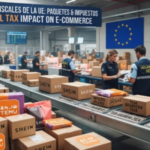 inspección aduanera ue: paquetes, impuestos y e commerce