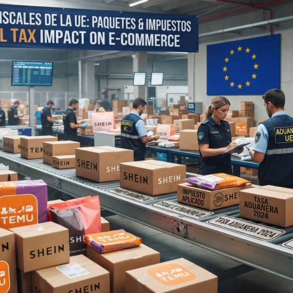 inspección aduanera ue: paquetes, impuestos y e commerce