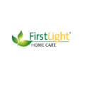 logo firstlight home care vert et orange