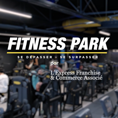 banner franchise fitness park moderne et dynamique