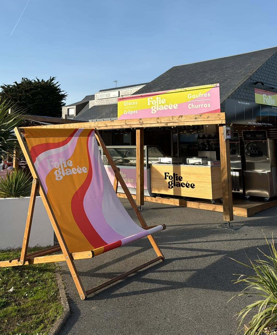 kiosque folie glacée : glaces, crêpes et gaufres