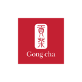gong cha red logo with white characters