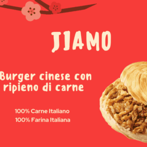 jiamo: burger cinese con carne italiana