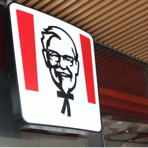kfc storefront sign on modern building
