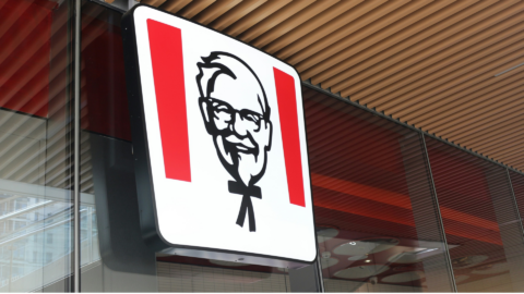 kfc storefront sign on modern building