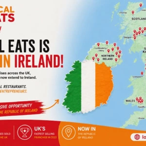 local eats launches in ireland: franchise expansion poster