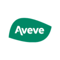 logo aveve vert en feuille minimaliste