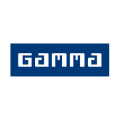 logo gamma bleu minimaliste et moderne