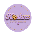 logo kaykeez, biscuiterie lavande et or