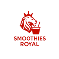 logo smoothies royal au lion couronné