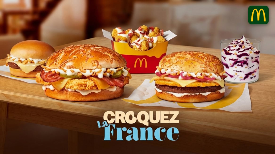 campagne mcdonald’s : burgers, nuggets et dessert festifs