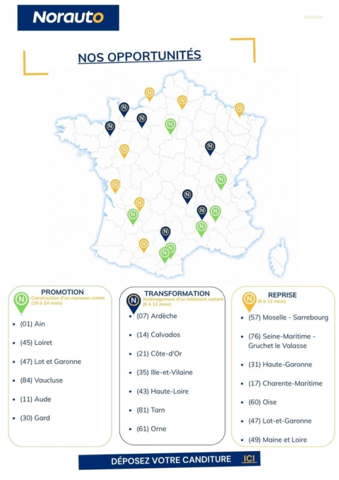 norauto : opportunités de recrutement en france